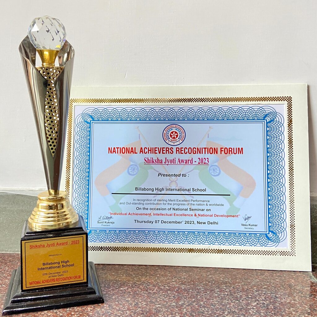 National Achievers Recognition Forum  Shiksha Jyoti Award - 2023